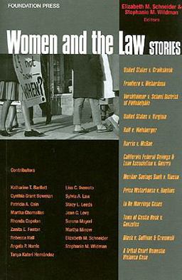 Women and the Law Stories  9781599415895 Front Cover