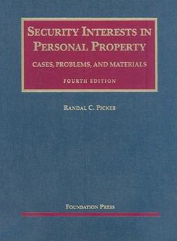 Security Interests in Personal Property, 4th 4th 9781599416397 Front Cover