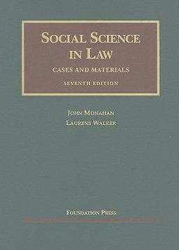 Social Science in Law, Cases and Materials