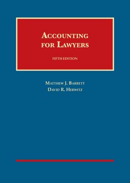 Accounting for Lawyers 5th 5th 9781599416748 Front Cover