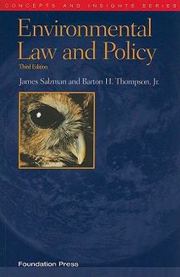 Environmental Law and Policy