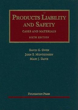 Products Liability and Safety