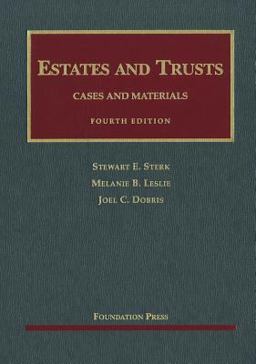 Estates and Trusts 4th 9781599419282 Front Cover