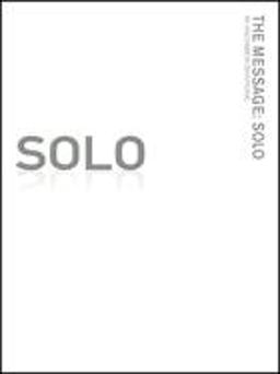 Message - Solo An Uncommon Devotional  9781600061059 Front Cover