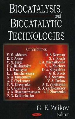 Biocatalysis and Biocatalytic Technologies