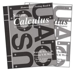 Saxon Calculus Answer Key & Tests 2nd Edition