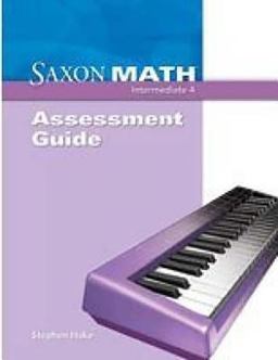 Saxon Math Intermediate 4 Saxon Math Intermediate 4