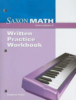 Saxon Math Intermediate 4 Saxon Math Intermediate 4