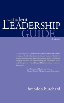 Student Leadership Guide  9781600374920 Front Cover