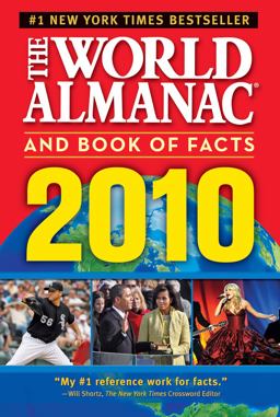World Almanac and Book of Facts 2010  9781600571237 Front Cover