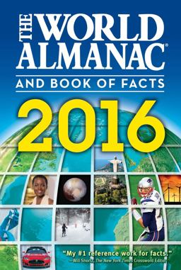 World Almanac and Book of Facts 2016  9781600572012 Front Cover