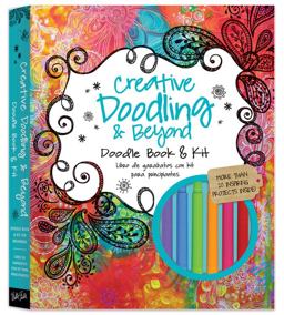 Creative Doodling and Beyond Doodle Book and Kit More Than 20 Inspiring Prompts and Projects for Turning Simple Doodles into Beautiful Works of Art  9781600583780 Front Cover