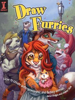 Draw Furries How to Create Anthropomorphic and Fantasy Animals  9781600614170 Front Cover