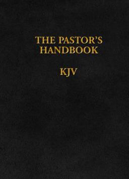 Pastor's Handbook KJV  9781600661396 Front Cover