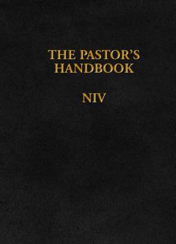 Pastor's Handbook NIV  9781600661723 Front Cover