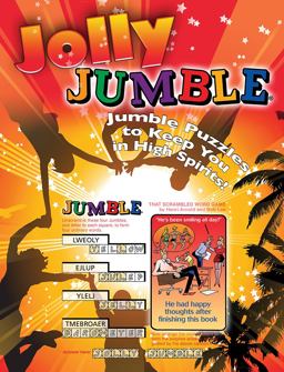 Jolly Jumbleï¿½ Jumbleï¿½ Puzzles to Keep You in High Spirits!  9781600782145 Front Cover