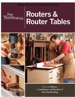 Routers and Router Tables 2012 9781600857591 Front Cover