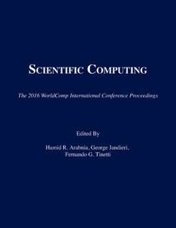 Scientific Computing Scientific Computing