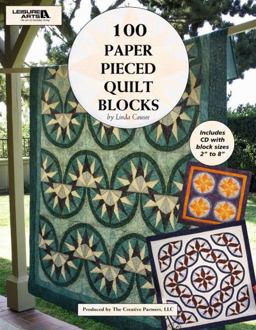 100 Paper Pieced Quilt Blocks  9781601408747 Front Cover
