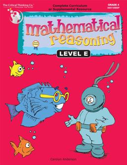 Mathematical Reasoning Level E