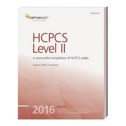 HCPCS 2016 Level II Professional: 1st 2015 9781601519221 Front Cover