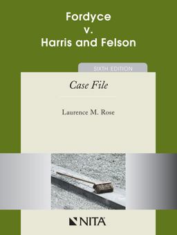 Fordyce v. Harris and Felson Fordyce v. Harris and Felson