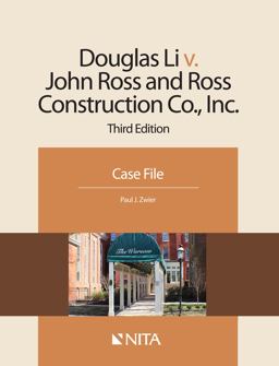 Douglas Li V. John Ross and Ross Construction Co. , Inc