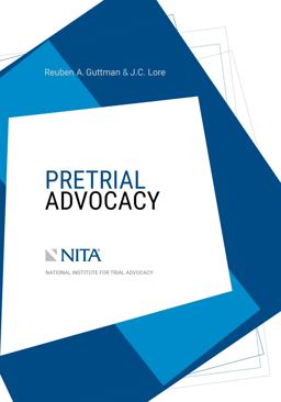 Pretrial Advocacy 2nd 9781601567697 Front Cover