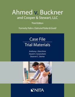 Ahmed V. Buckner and Cooper and Stewart, LLC Ahmed V. Buckner and Cooper and Stewart, LLC