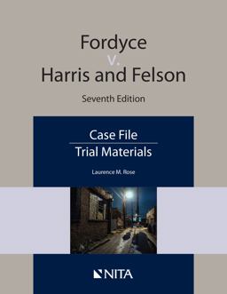 Fordyce v. Harris and Nelson 7th 9781601568786 Front Cover