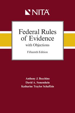 Federal Rules of Evidence with Objections Federal Rules of Evidence with Objections