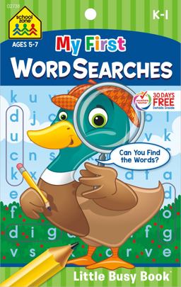 My First Word Searches:  9781601596628 Front Cover