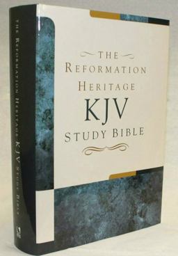 The Reformation Heritage KJV Study Bible:  9781601783240 Front Cover