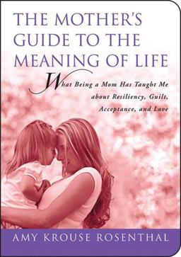 Mother's Guide to the Meaning of Life What Being a Mom Has Taught Me about Resiliency, Guilt, Acceptance, and Love  9781602396555 Front Cover