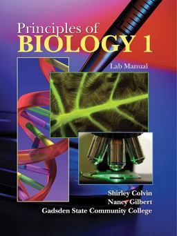 Principles of Biology 1 Lab Manual  9781602501034 Front Cover