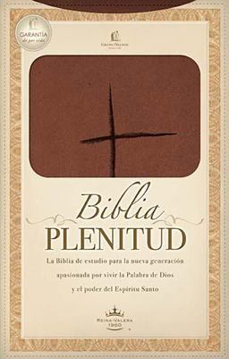 Reina Valera 1960, Biblia Plenitud, Tamaï¿½o Personal, Cafï¿½  9781602554566 Front Cover