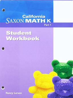 Saxon Math K California