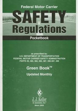 FEDERAL MOTOR CARR.SAFETY REG. 1st 2010 9781602875944 Front Cover