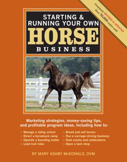 Starting and Running Your Own Horse Business, 2nd Edition Marketing Strategies, Money-Saving Tips, and Profitable Program Ideas 2nd 9781603424837 Front Cover