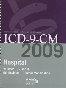 Icd-9-Cm 2009, Volumes 1, 2 And 3