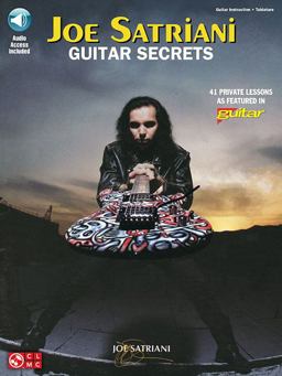 Joe Satriani - Guitar Secrets Book/Online Audio  9781603783583 Front Cover