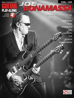 Joe Bonamassa Guitar Play-Along Volume 152  9781603784269 Front Cover