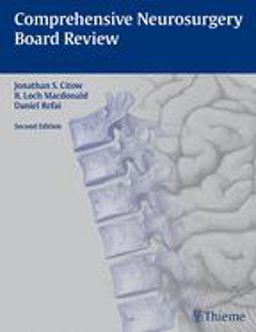 Comprehensive Neurosurgery Board Review 2nd 9781604060317 Front Cover