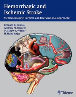 Hemorrhagic and Ischemic Stroke Medical, Imaging, Surgical and Interventional Approaches  9781604062342 Front Cover