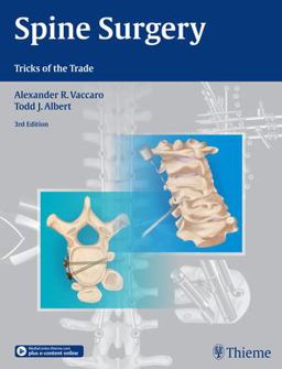 Spine Surgery Tricks of the Trade 3rd 9781604068962 Front Cover