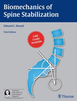 Biomechanics of Spine Stabilization 3rd 9781604069242 Front Cover