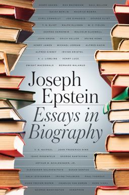 Essays in Biography  9781604190687 Front Cover