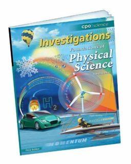 Foundations of Physical Science - Investigations