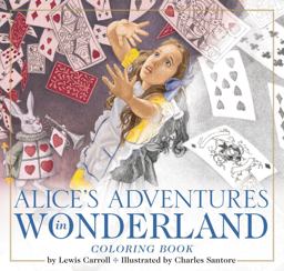 Alice in Wonderland Coloring Book The Classic Edition  9781604337129 Front Cover
