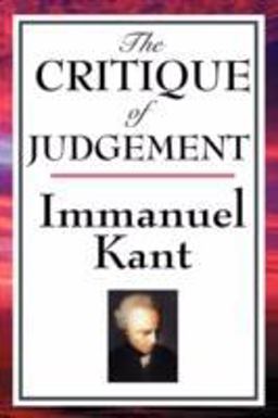 The Critique of Judgement